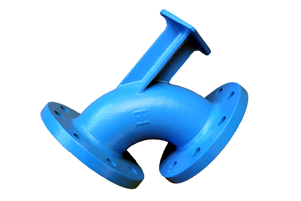 Seated elbow for fire hydrant Dn80 PN16